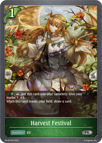 Harvest Festival (PR-001EN) [Promotional Cards]