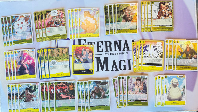 One Piece Ready to Play Yellow Kalgara Deck