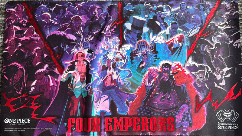 Bandai: Playmat - 2nd Anniversary EN Four Emperors