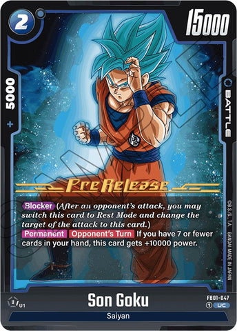 Son Goku (FB01-047) [Awakened Pulse Pre-Release Cards]