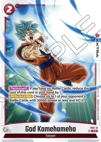 God Kamehameha (Bonus Pack Alternate Art) [Starter Deck: Son Goku]
