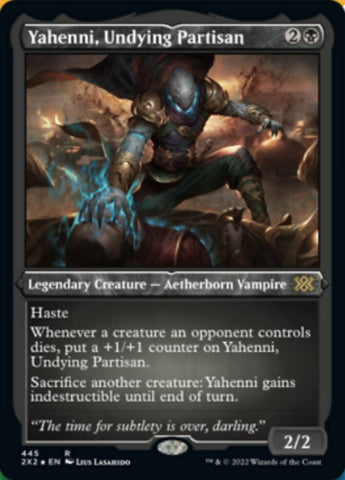 Yahenni, Undying Partisan (Foil Etched) [Double Masters 2022]