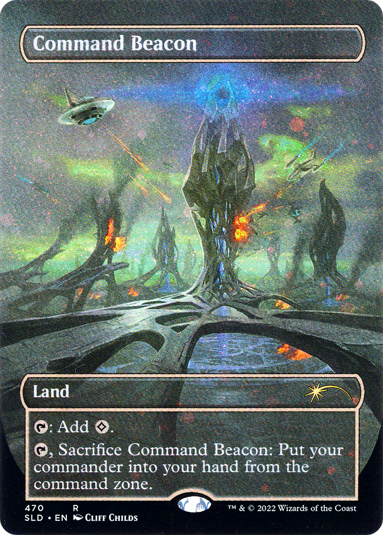 Command Beacon (Galaxy Foil) [Secret Lair Drop Series]