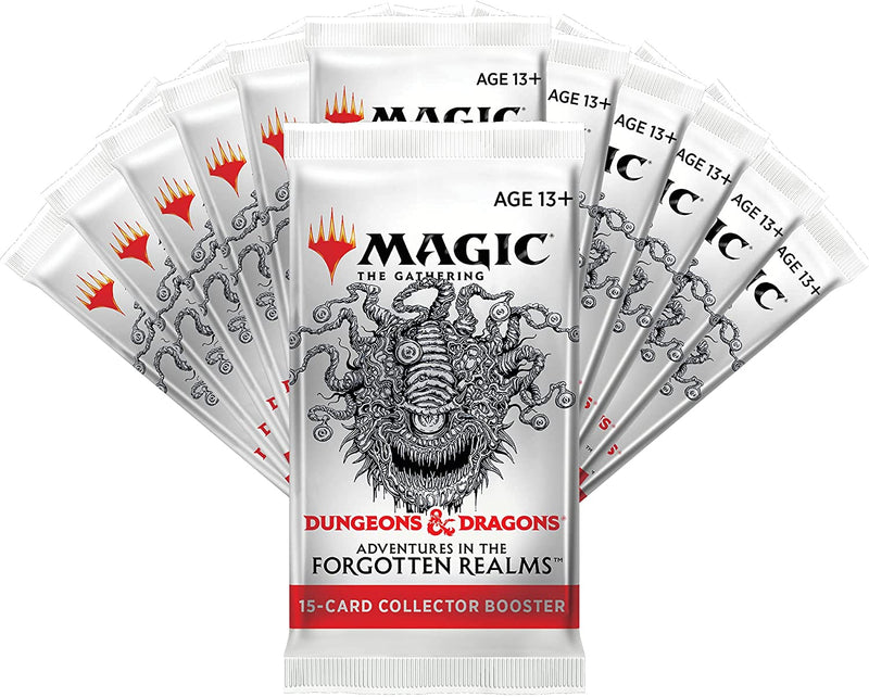 adventures in the forgotten realms collector booster box Forgotten Realms Collector Booster Box D spells and monsters and incredible booster fun treatments highlighting classic D Collecting Adventures in the Forgotten