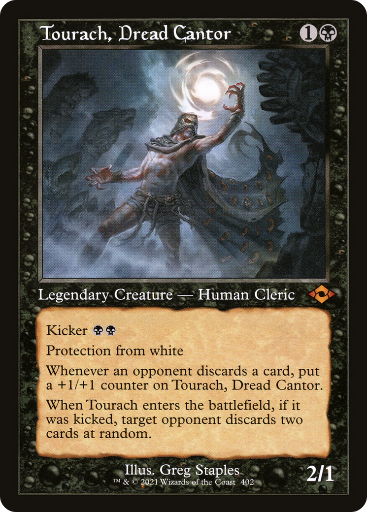 Tourach, Dread Cantor (Retro Frame) (MH2-402) - Modern Horizons 2 Foil
