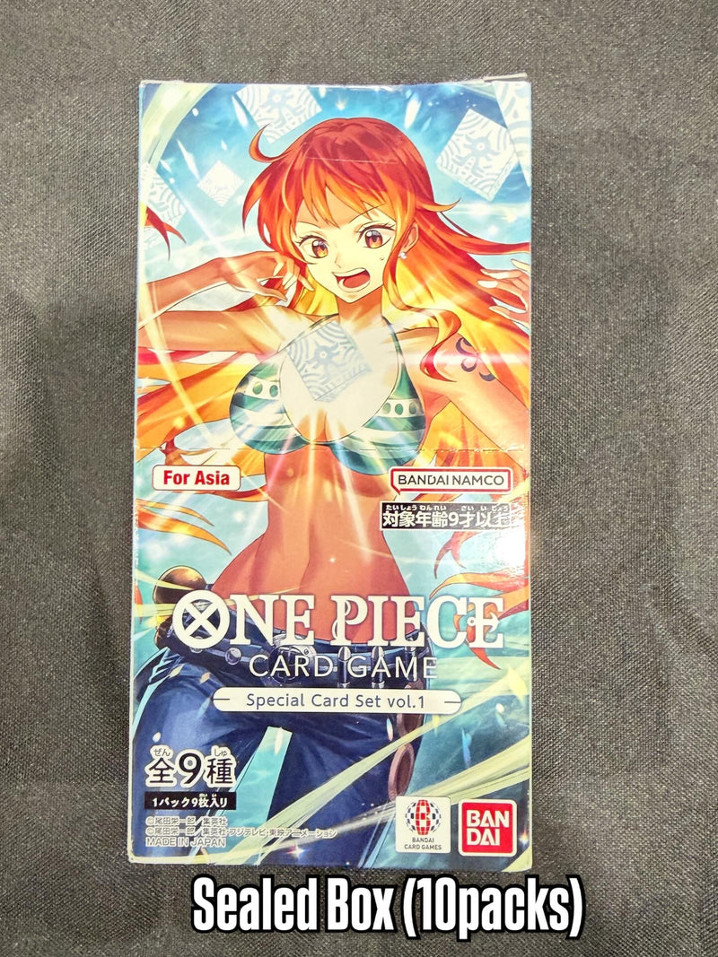 One Piece Card Game - Special Card Set Vol 1 (Japanese) (10 packs)