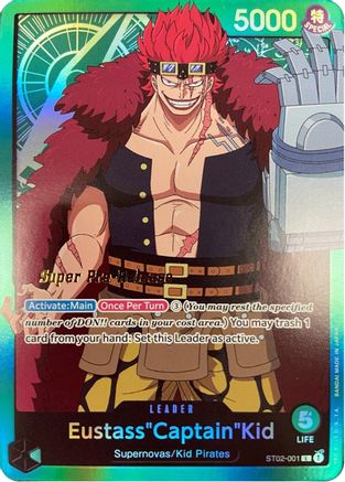 Eustass"Captain"Kid (001) [Super Pre-Release Starter Deck: Worst Generation]