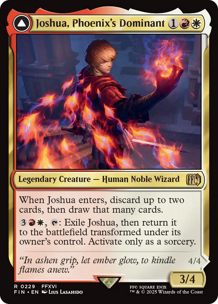Joshua, Phoenix's Dominant [FINAL FANTASY]