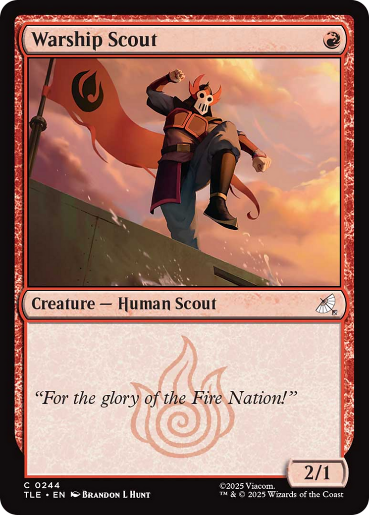 Warship scout [Avatar: The Last Airbender: Eternal-Legal]