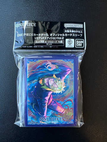 Bandai: 70ct Card Sleeves - Sanji