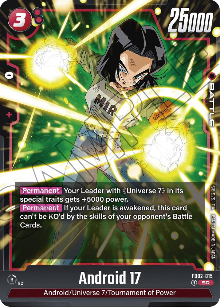 Android 17 [Blazing Aura]