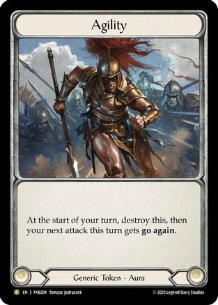 Agility (Cold Foil) [FAB204] (Promo)  Cold Foil