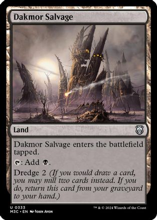 Dakmor Salvage (Ripple Foil) [Modern Horizons 3 Commander]