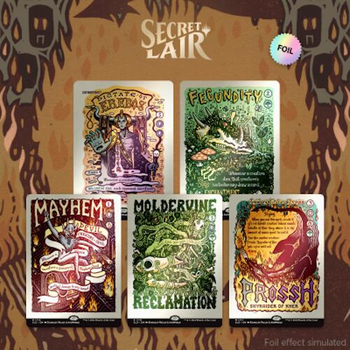 Secret Lair: Drop Series - Prints of Darkness (Foil Edition)