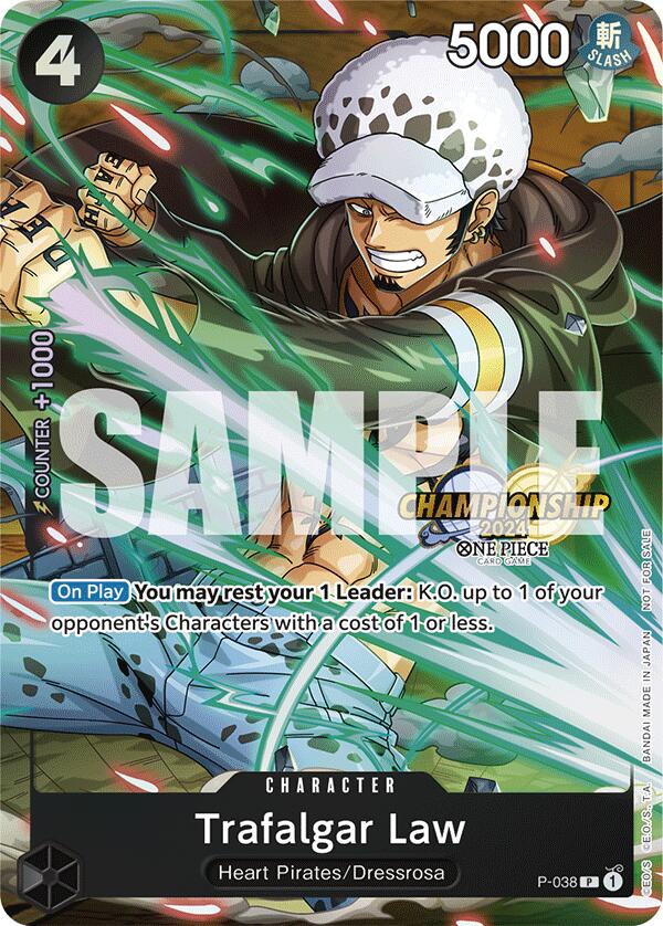 Trafalgar Law (P-038) (CS 2024 Event Pack) [One Piece Promotion Cards]