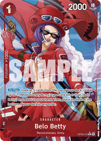 Belo Betty (Alternate Art) [Premium Booster -The Best-]