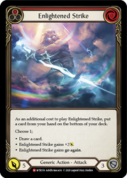 Enlightened Strike [U-WTR159] (Welcome to Rathe Unlimited)  Unlimited Rainbow Foil