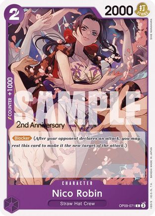 Nico Robin [Emperors in the New World: 2nd Anniversary Tournament Cards]