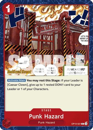 Punk Hazard [Royal Blood Release Event Cards]