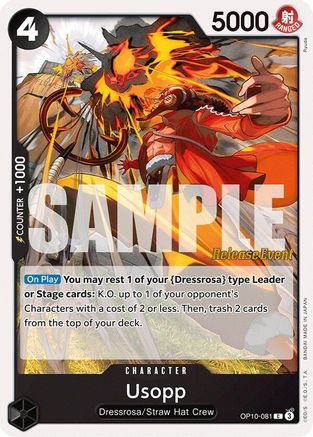 Usopp [Royal Blood Release Event Cards]