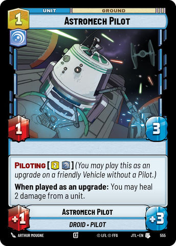 Astromech Pilot (555) (555) [Jump to Lightspeed]
