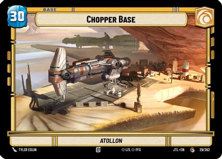Chopper Base // X-Wing (029/262 // T02/T04) (029/262 // T02/T04) [Jump to Lightspeed]