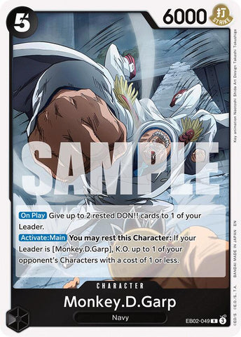 Monkey.D.Garp [Extra Booster: Anime 25th Collection]