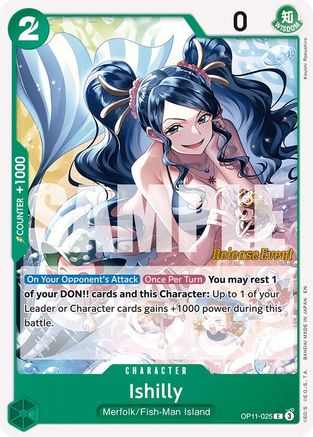 Ishilly [A Fist of Divine Speed Release Event Cards]