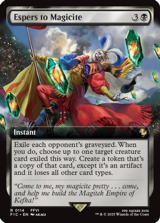 Espers to Magicite (Extended Art) [FINAL FANTASY Commander]