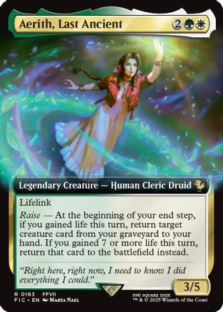 Aerith, Last Ancient (Extended Art) [FINAL FANTASY Commander]