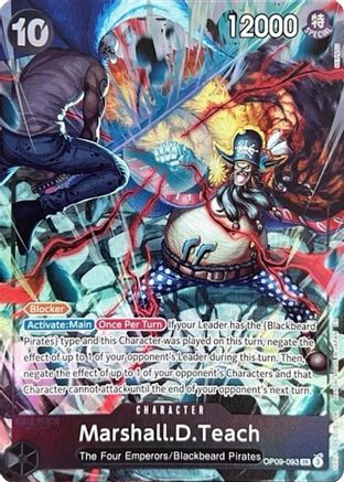 Marshall.D.Teach (English Version 2nd Anniversary Set) [One Piece Promotion Cards]