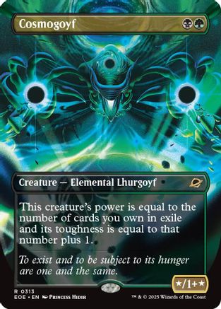 Cosmogoyf (Borderless) [Edge of Eternities]
