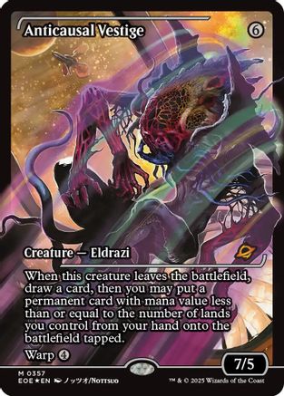 Anticausal Vestige (Showcase) [Edge of Eternities]