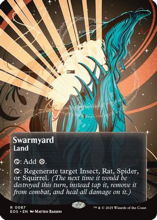Swarmyard (0087) (Borderless) [Edge of Eternities: Stellar Sights]