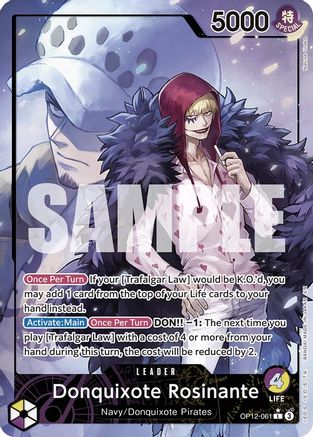Donquixote Rosinante (Alternate Art) [Legacy of the Master]