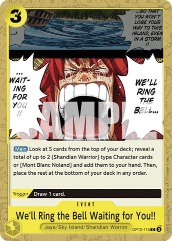 We'll Ring the Bell Waiting for You!! [Legacy of the Master]