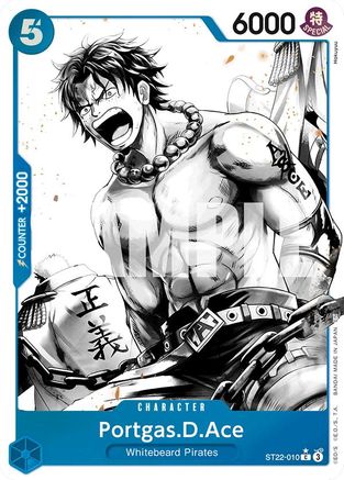 Portgas.D.Ace (Parallel) (ST22-010) - Starter Deck 22: Ace & Newgate Foil