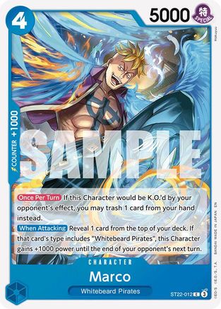 Marco (ST22-012) - Starter Deck 22: Ace & Newgate