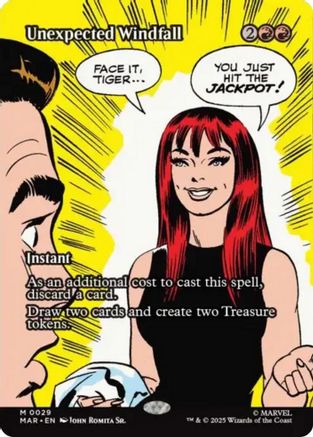 Unexpected Windfall (Borderless) [Marvel's Spider-Man: Eternal-Legal]