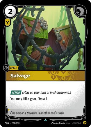 Salvage (224/298) - Origins Foil