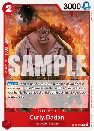 Curly.Dadan (Reprint) (OP02-005) - Premium Booster -The Best- Vol. 2