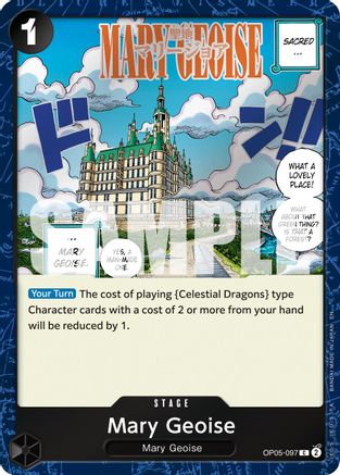 Mary Geoise (Pirate Foil) (OP05-097) - Premium Booster -The Best- Vol. 2 Foil