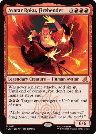 Avatar Roku, Firebender (TLE-112) - Avatar: The Last Airbender: Eternal-Legal