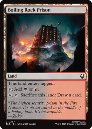 Boiling Rock Prison (TLA-267) - Avatar: The Last Airbender Foil