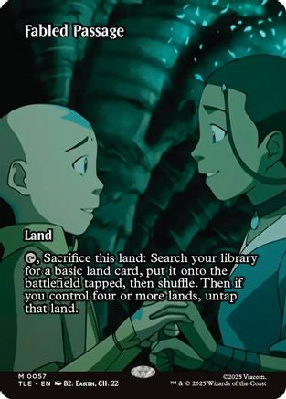 Fabled Passage (Borderless) (TLE-057) - Avatar: The Last Airbender: Eternal-Legal