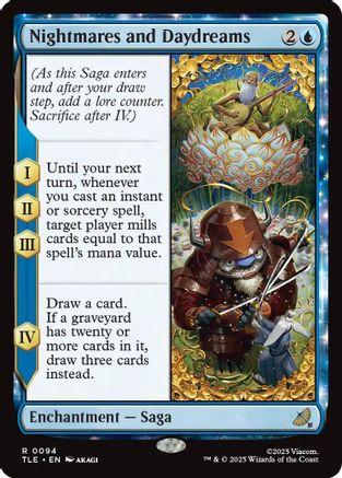 Nightmares and Daydreams (TLE-094) - Avatar: The Last Airbender: Eternal-Legal Foil