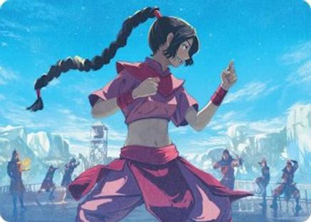 Ty Lee, Chi Blocker Art Card (ASTLA-005) - Art Series: Avatar: The Last Airbender