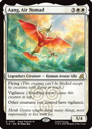 Aang, Air Nomad (0265) (TLE-265) - Avatar: The Last Airbender: Eternal-Legal