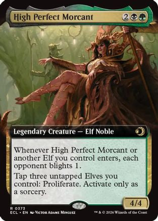 High Perfect Morcant (Extended Art) (ECL-373) - Lorwyn Eclipsed