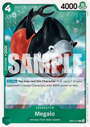 Megalo (EB04-018) - The Azure Sea's Seven Foil